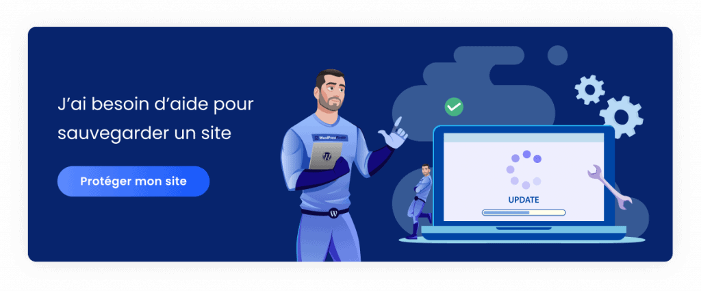 aide pour sauvegarder un site
