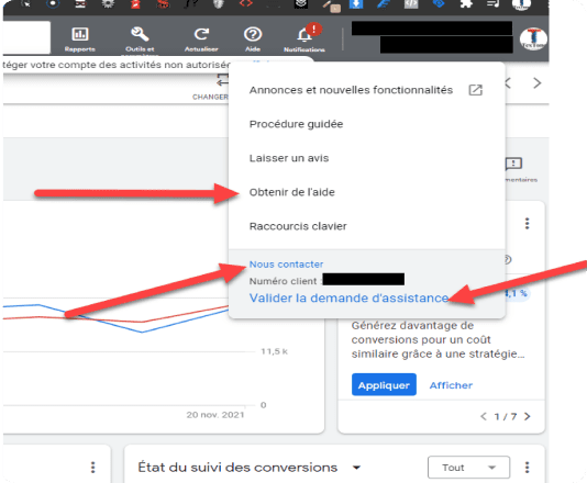 Comment contacter google ads