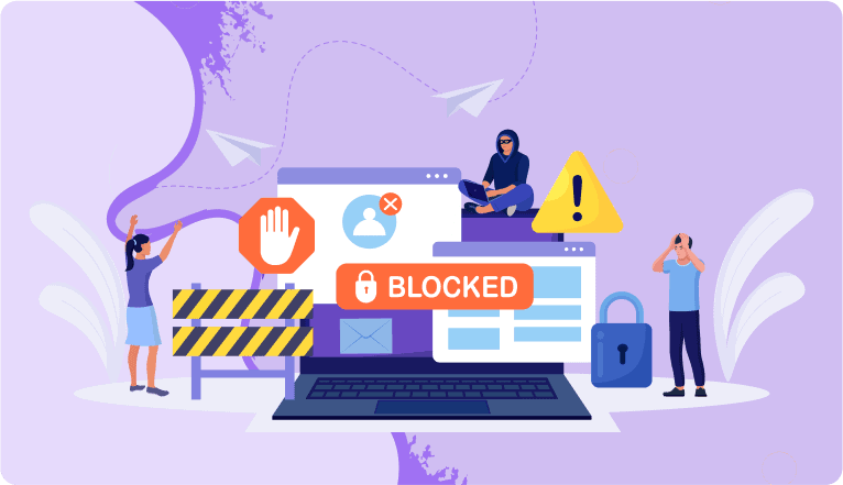 bloqué un site pour certains pays