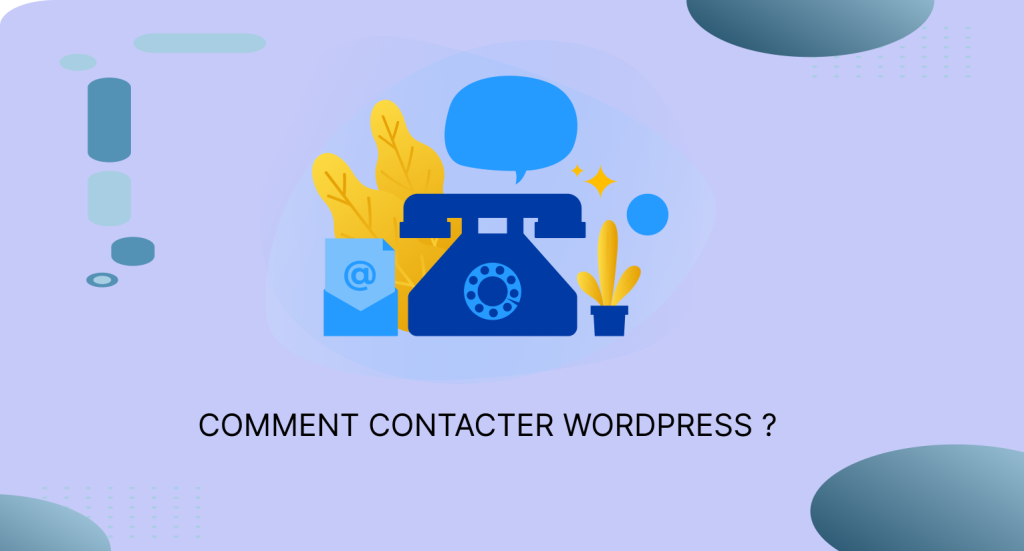 Comment contacter wordpress
