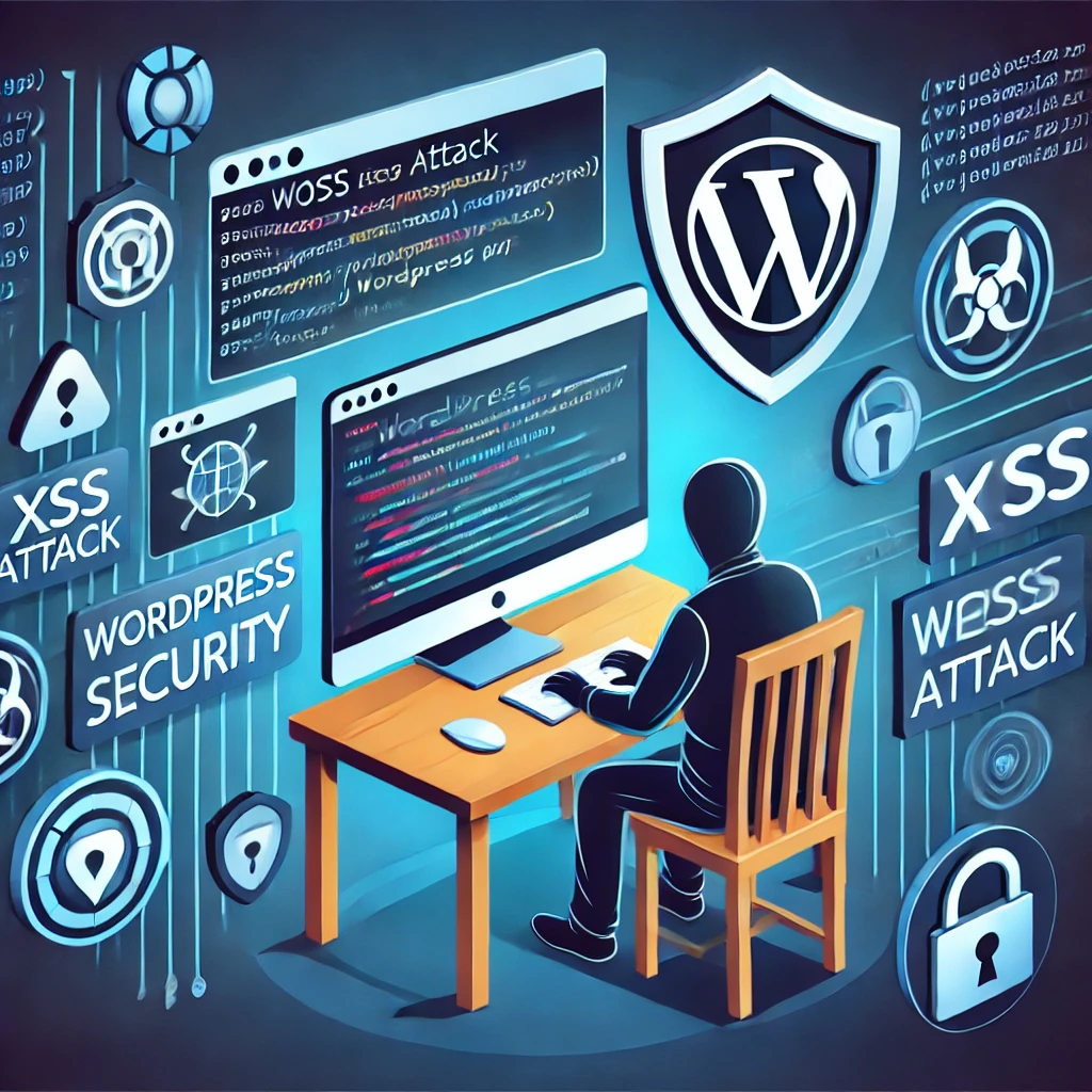 Expert en cybersécurité protégeant un site WordPress contre une attaque XSS