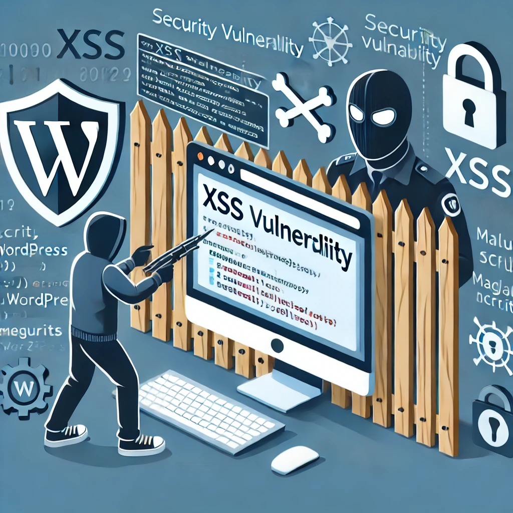 Un pare-feu bloquant une tentative d’exploitation XSS sur WordPress