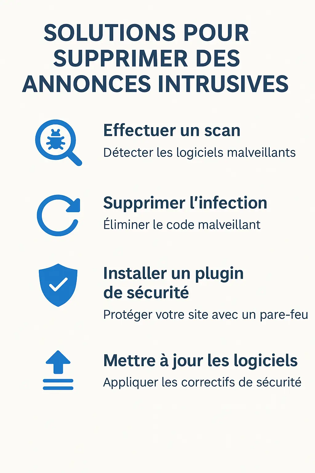 publicités non désirées sur WordPress