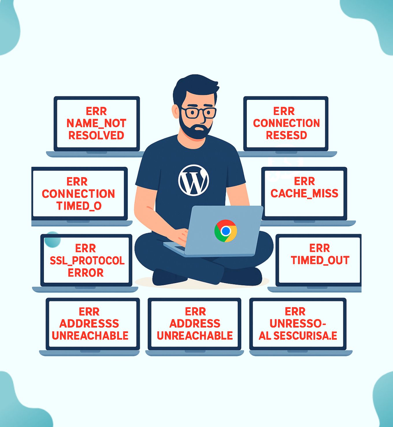 Top 10 erreurs de connexion Chrome (ERR_) : comment agir sur WordPress